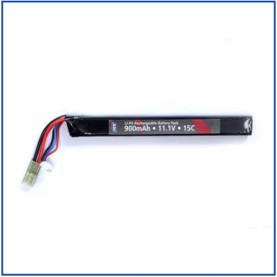 ASG 11.1v 900mAh 15c Long Stick LiPo - Scorpion Evo 3A1