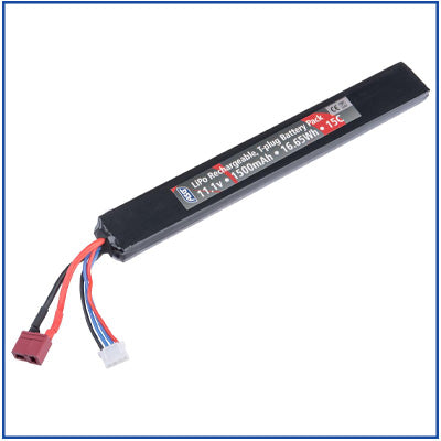 ASG 11.1v 1500mAh 15c LiPo - Scorpion Evo 3A1