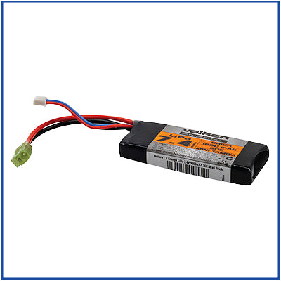 Valken 7.4v 1600mAh 30C PEQ  LiPo