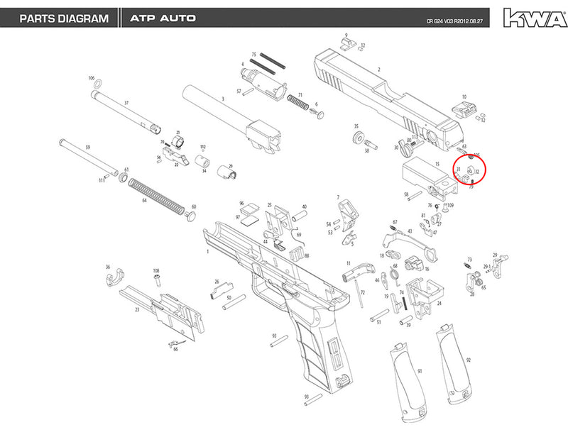 KWA - ATP - Replacement Parts