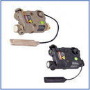 Bravo - PEQ P15 Flashlight/Green Laser Combo w/ Pressure Pad