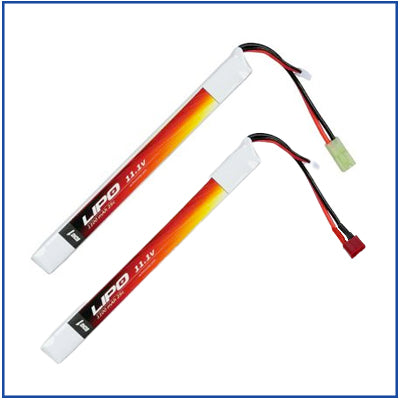 Echo1 11.1v 1100mAh 25c Long Stick LiPo - LIPO 9