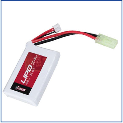 Echo1 7.4v 1600mAh 30c Brick LiPo - LIPO 7