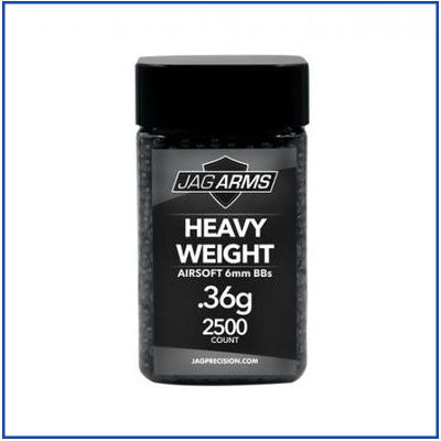 JAG Arms 2500 count Heavyweight BBs