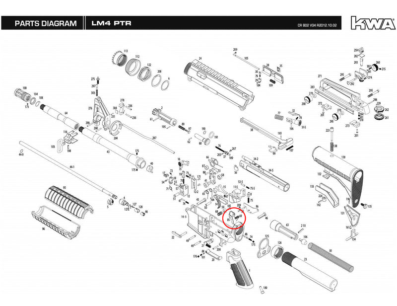 KWA - LM4 - Replacement Parts