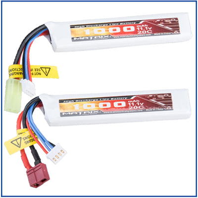 Matrix 11.1v Stick 1000mAh 20C LiPo