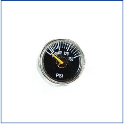 Amped/Unbranded - Micro Pressure Gauge - 160PSI