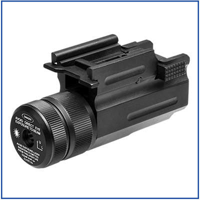 NcStar - 35L Flashlight and Green Laser Combo - QR Mount