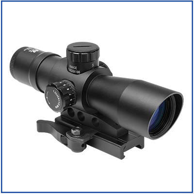 NcStar - 4X32 Mark III Tactical Gen II - Blue & Green Mil-Dot