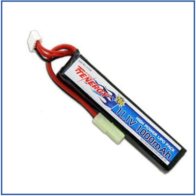 Tenergy 11.1v 1000mAh 20c Stick LiPo
