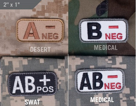 Blood Type Patches